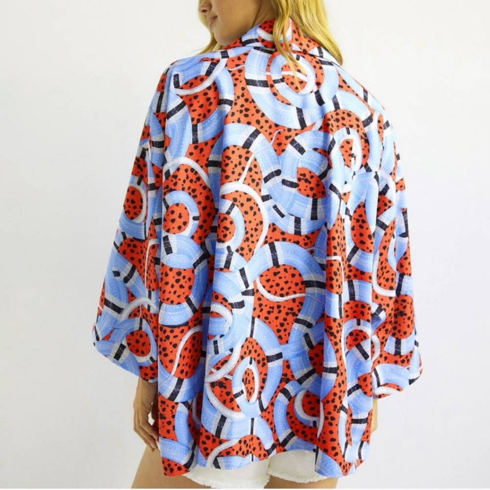 Anthropologie Hutch Serpentine Kimono Jacket - Picture 2 of 13